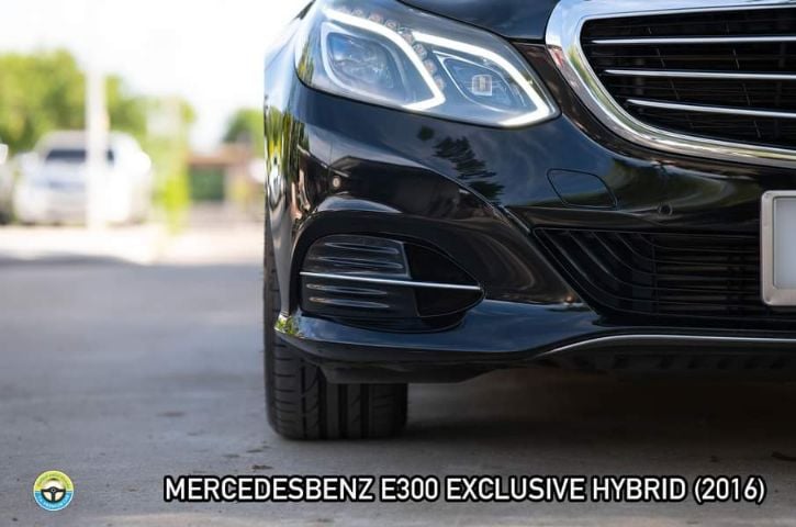 Mercedes-Benz E-Class 2016 E300 Sedan ดีเซล ไม่ติดแก๊ส เกียร์อัตโนมัติ ดำ รูปที่ 3
