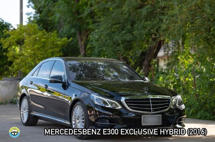Mercedes-Benz E-Class 2016 E300 Sedan ดีเซล ไม่ติดแก๊ส เกียร์อัตโนมัติ ดำ รูปที่ 1