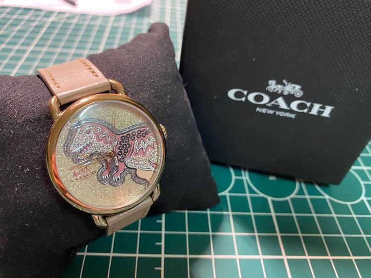อื่นๆ นาฬิกา Coach Delancey Rexy Leather Women's Watch