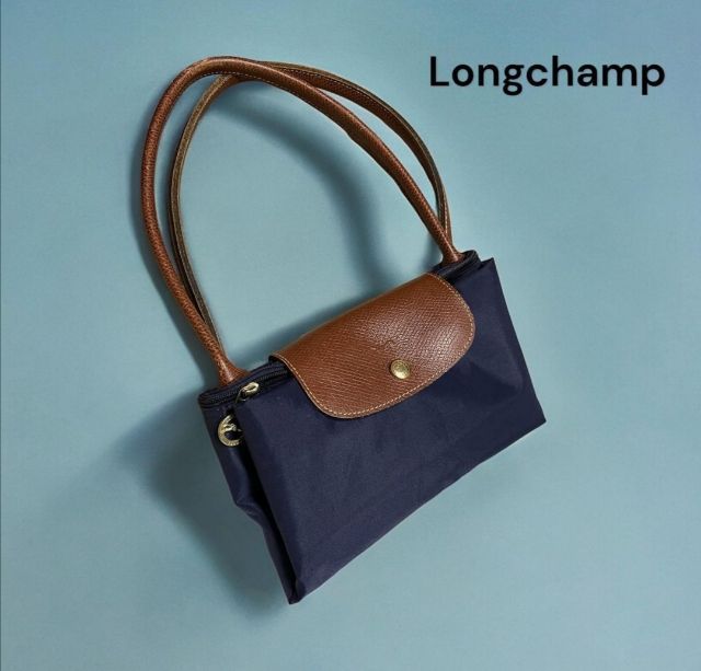 ผ้า ไม่ระบุ น้ำเงิน กระเป๋า​ Longchamp