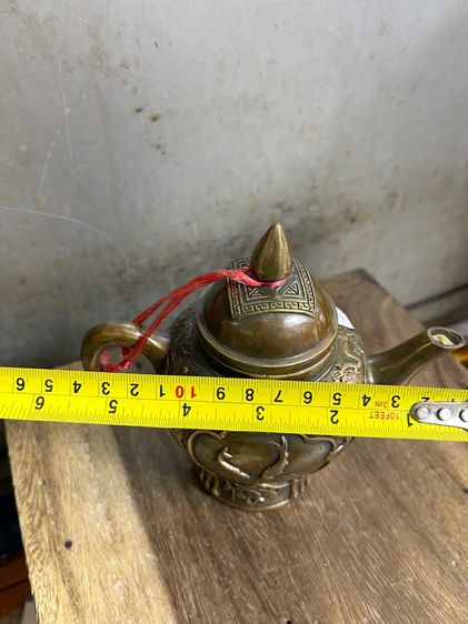 กาน้ำชา ลายปลา ไก่ทองเหลืองสะสม รูปที่ 12