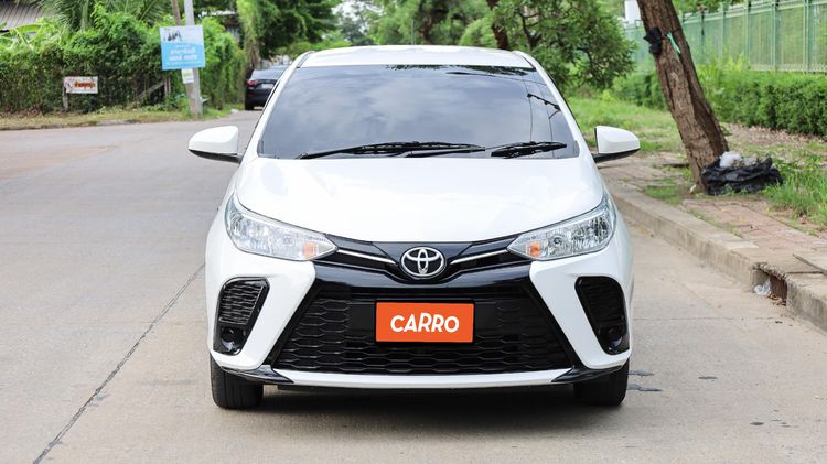 Toyota Yaris 2022 1.2 Entry Sedan เบนซิน ไม่ติดแก๊ส เกียร์อัตโนมัติ ขาว รูปที่ 2