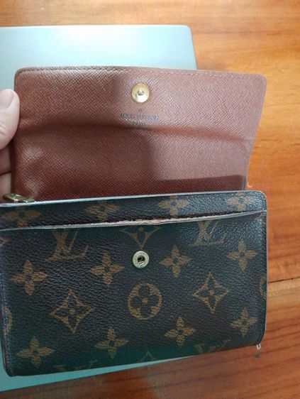 กระเป๋าสตางค์ Louis Vuitton แท้โมโนแกรม 3 พับ เจ้าของขายเอง  รูปที่ 16