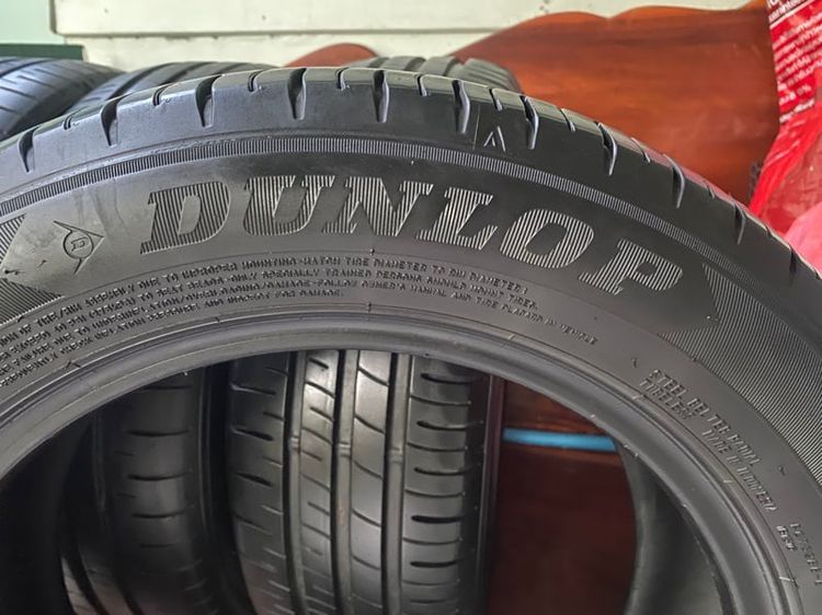 ยาง Dunlop Sp touring r1 185 60r15 ปี 3421 ไม่ปะไม่บวม ดอกยางเยอะ