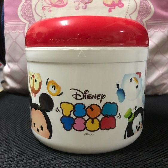 ถุงเเละกล่องใส่อาหาร Disney tsum tsum กล่องอเนกประสงค์ ด้านในมีกล่องใส่อาหาร 2 ใบ สินค้าพรีเมียม 7