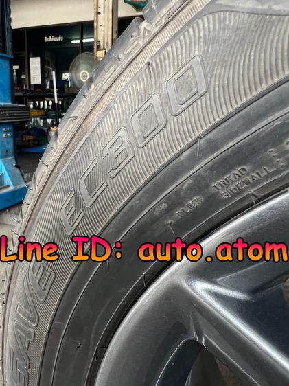 ขาย ยาง Dunlop 215-55-16 (EC300) ป้ายแดง ปี 19 รูปที่ 3