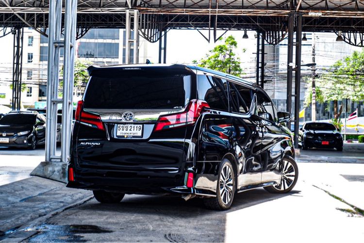 Toyota Alphard 2019 2.5 S C-Package Utility-car เบนซิน ไม่ติดแก๊ส เกียร์อัตโนมัติ ดำ รูปที่ 4