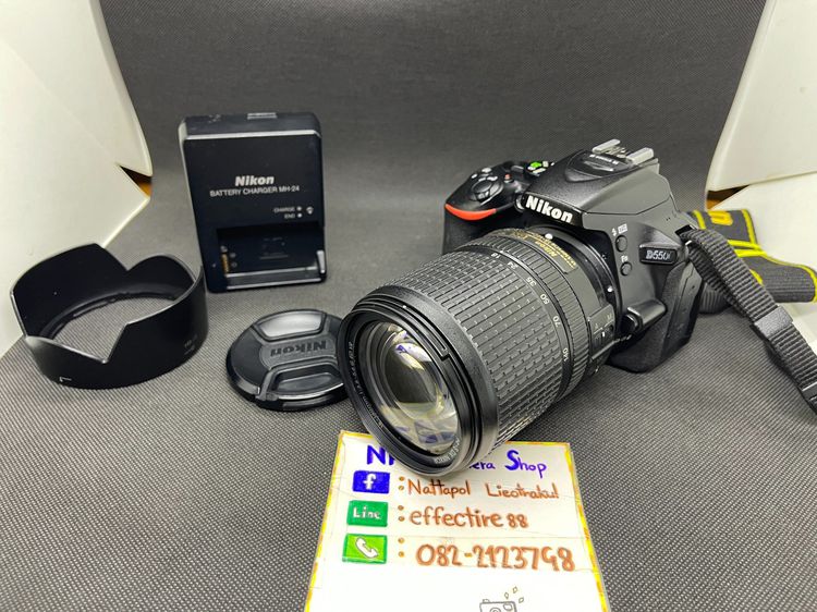 กล้อง DSLR กันน้ำ Nikon D5500 เลนส์ 18-140 WiFi จอสัมผัส สภาพนางฟ้า สวย ใหม่ๆ