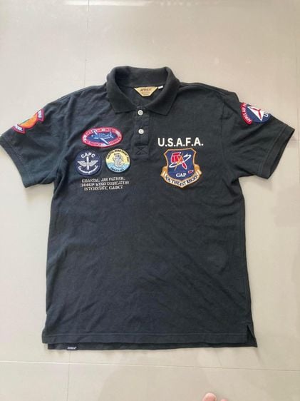 เสื้อยืดทหารแบรนเสื้อนักบินดังอาร์มทั้งตัว Military US.Air Force CAP Southeast Recion T-Shirt Avirex Military Usa Size XL