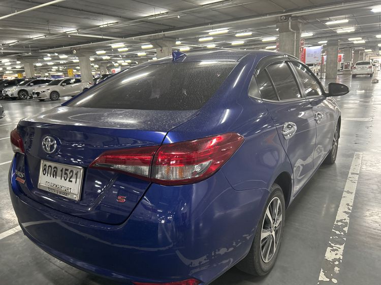 Toyota Yaris ATIV 2019 1.2 S Plus Sedan เบนซิน ไม่ติดแก๊ส เกียร์อัตโนมัติ น้ำเงิน รูปที่ 1