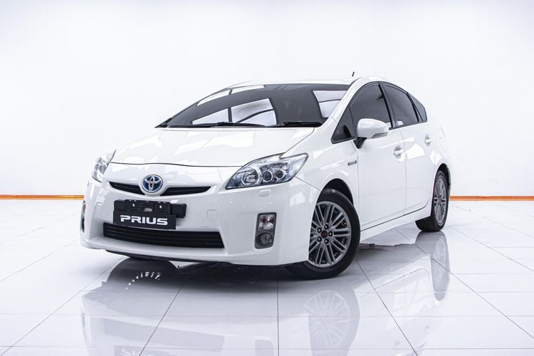 Toyota Prius 2011 1.8 Hybrid Standard Grade Sedan ไฮบริด ไม่ติดแก๊ส เกียร์อัตโนมัติ ขาว รูปที่ 4