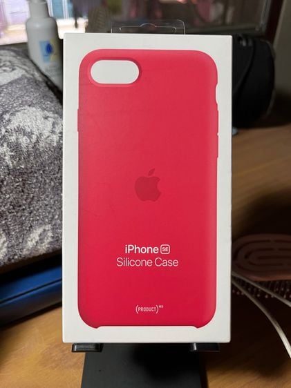 Case iPhone SE SiliconeCase สีแดง ขาย 950
