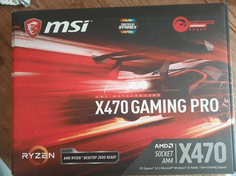 เมนบอร์ด MSI X470 Gaming Pro Mainboard AMD AM4 DDR4
