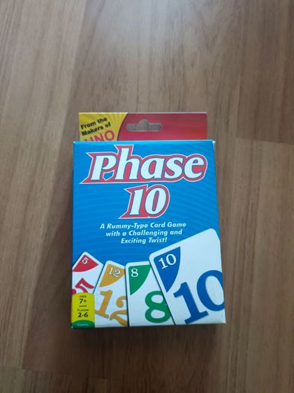 ของเล่นการ์ด Phase 10 มือสอง