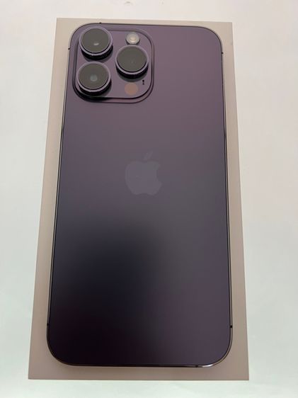 256 GB  iPhone 14 Pro Max สีม่วง 256gb เครื่องศูนย์ สภาพสวย จอไม่มีรอย จอแท้ แบตแท้ สแกนใบหน้าได้ รีเซ็ตได้ ไม่ติดไอคราว ใช้งานดี อุปกรณ์ครบ
