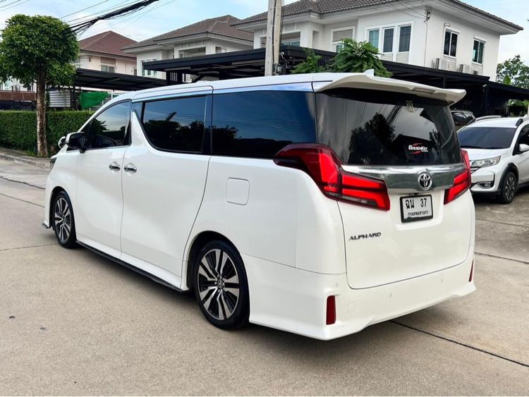 Toyota Alphard 2020 2.5 SC Van เบนซิน ไม่ติดแก๊ส เกียร์อัตโนมัติ ขาว รูปที่ 2