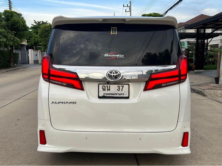 Toyota Alphard 2020 2.5 SC Van เบนซิน ไม่ติดแก๊ส เกียร์อัตโนมัติ ขาว รูปที่ 4