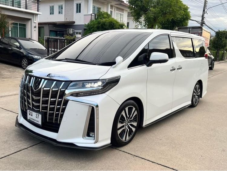 Toyota Alphard 2020 2.5 SC Van เบนซิน ไม่ติดแก๊ส เกียร์อัตโนมัติ ขาว