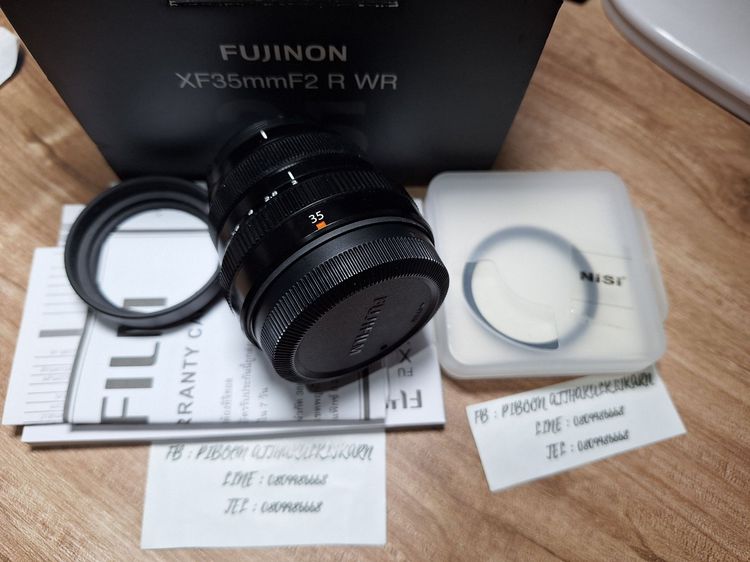 สภาพสวยๆ เลนส์ Fuji XF 35mm F2 WR Fujifilm Fujinon