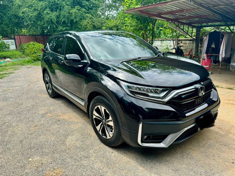 Honda CR-V 2021 2.4 S Utility-car เบนซิน ไม่ติดแก๊ส เกียร์อัตโนมัติ ดำ รูปที่ 2