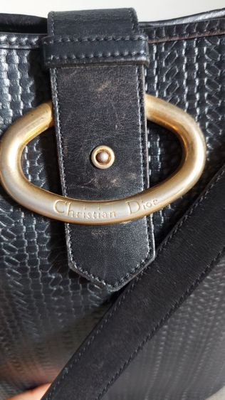กระเป๋า christian dior แท้วินเทจ ทรงถัง รูปที่ 3