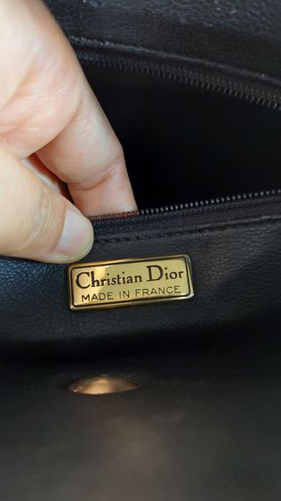 กระเป๋า christian dior แท้วินเทจ ทรงถัง รูปที่ 9