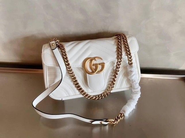 GUCCI MARMONT QUILTED SUPER LARGE LEATHET BAG รูปที่ 3