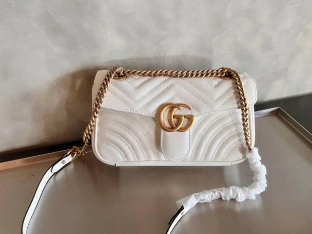 GUCCI MARMONT QUILTED SUPER LARGE LEATHET BAG รูปที่ 2