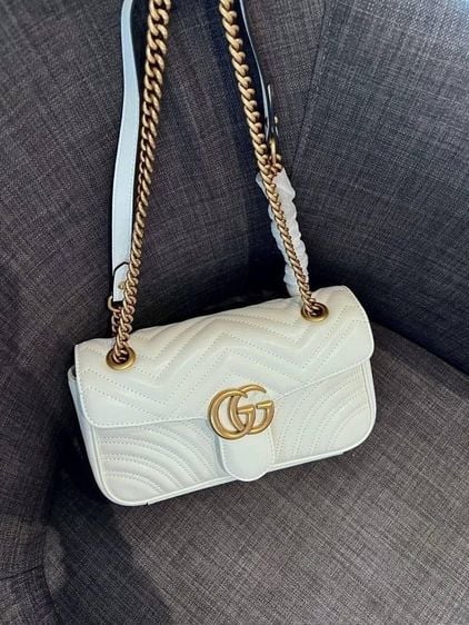 GUCCI MARMONT QUILTED SUPER LARGE LEATHET BAG
