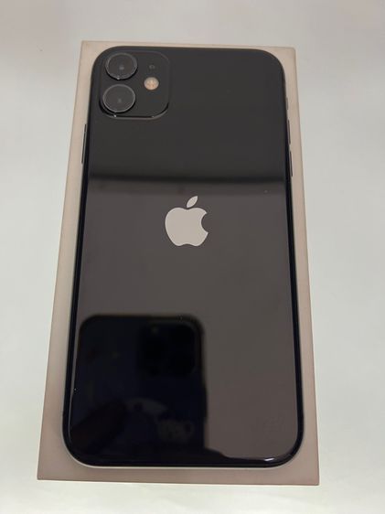 ขาย iPhone 11 128gb สีดำ ศูนย์ไทย ตำหนิ เปลี่ยนจอมา สแกนใบหน้าไม่ได้ รีเซ็ตได้ ไม่ติดไอคราว ใช้งานดี ไม่มีผล อุปกรณ์ครบ 