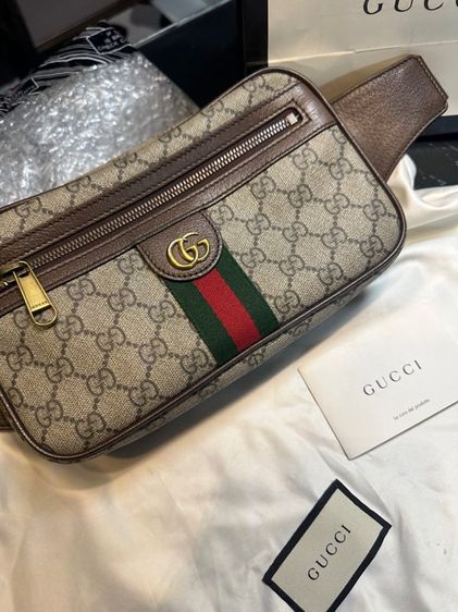 Gucci อื่นๆ ไม่ระบุ น้ำตาล กระเป๋าคาดเอว OPHIDIA GG BELT BAG