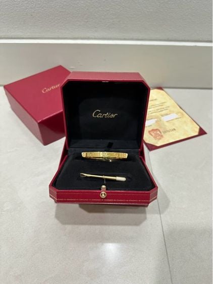 กำไล Cartier love bracelet gold 16