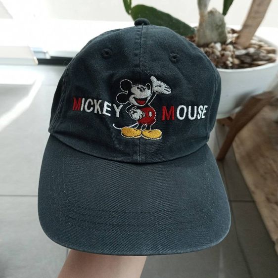 หมวกและหมวกแก๊ป 550 บาทรวมส่ง หมวกเบสบอล งานปักลายการ์ตูน มิกกี้เมาส์ Mickey Mouse มือสอง ของแท้ สินค้านี้มีชิ้นเดียวเท่านั้น