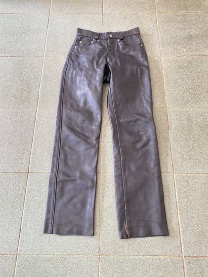 schott leather pants 