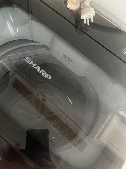 Sharp ขายถูก เครื่องซักผ้า ฝาบน 8 กิโลกรัม ใหม่มาก