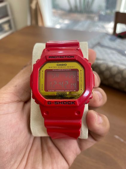 ขายนาฬิกาCasio Red Edition แท้มือสอง สีแดงพิเศษ คอลเลคชั่นพิเศษ แรมาก ซื้อมา6000฿ ราคา 1,500฿ มารับเอง 1,000฿