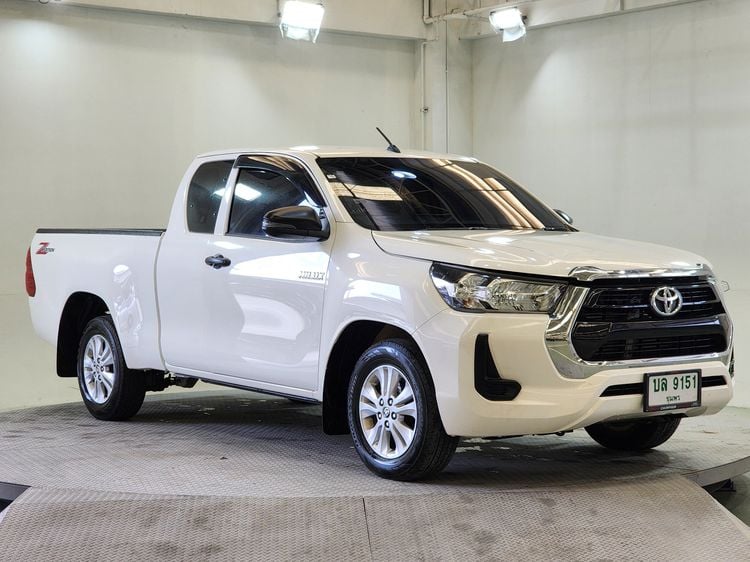 Toyota Hilux Revo 2022 2.4 Z Edition Entry Pickup ดีเซล ไม่ติดแก๊ส เกียร์ธรรมดา ขาว