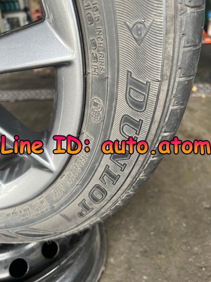 ขาย ยาง Dunlop 215-55-16 (EC300) ป้ายแดง ปี 19 รูปที่ 3