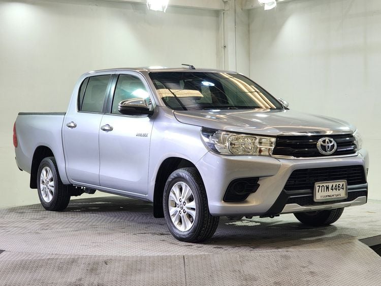 Toyota Hilux Revo 2018 2.4 E Pickup ดีเซล ไม่ติดแก๊ส เกียร์ธรรมดา บรอนซ์เงิน