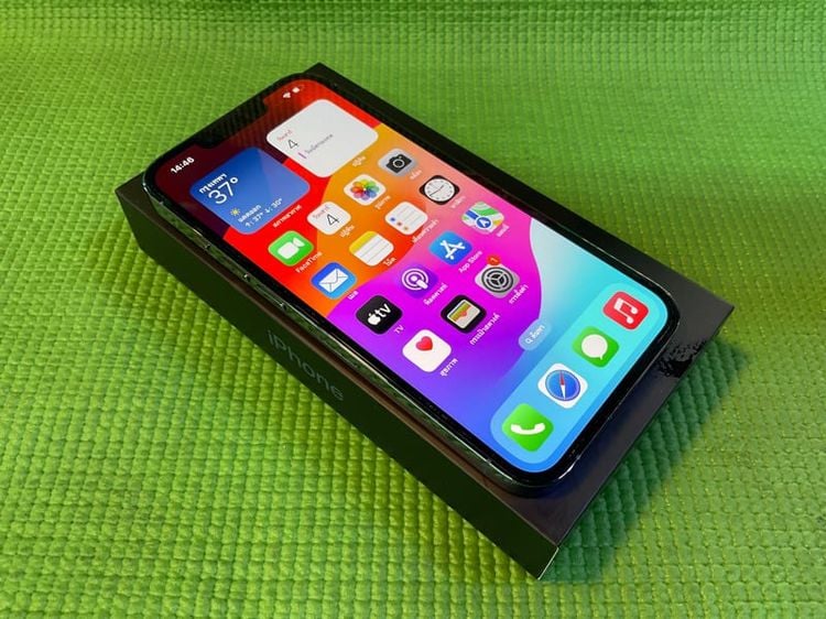 iPhone13 Pro 128gb สีฟ้า โมเดลTH ยกกล่อง สภาพดี ส่งเก็บเงินปลายทางได้
