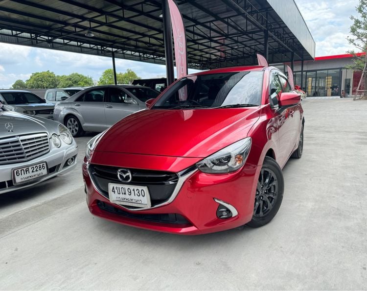 Mazda Mazda 2 2020 1.3 High Connect Sedan เบนซิน ไม่ติดแก๊ส เกียร์อัตโนมัติ แดง รูปที่ 1