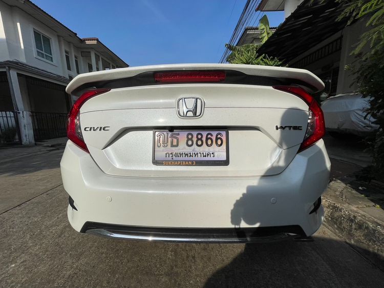 Honda Civic 2020 1.8 EL i-VTEC Sedan เบนซิน เกียร์อัตโนมัติ ขาว รูปที่ 2