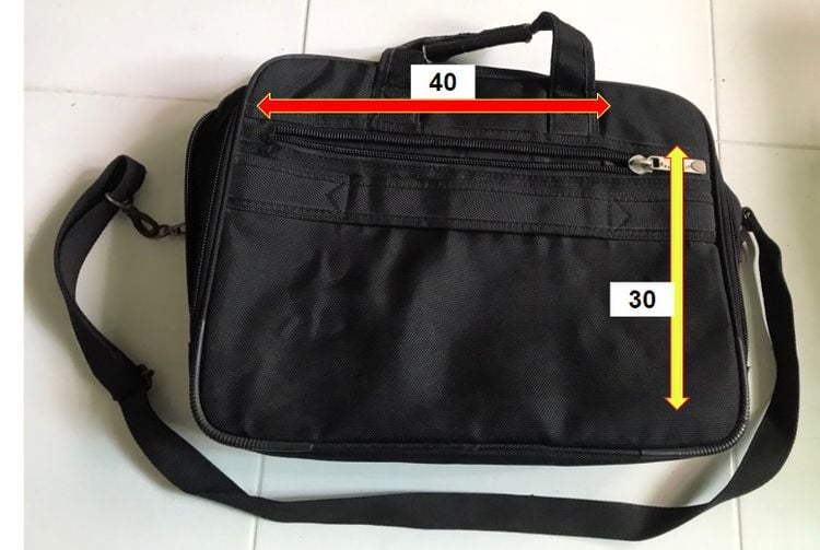 อื่นๆ อื่นๆ ไม่ระบุ ดำ (40) กระเป๋า NoteBook สำหรับนักธุรกิจ ใช้เดินทาง ไปประชุมงาน 