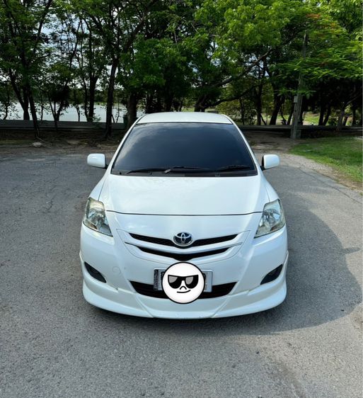 Toyota Vios 2009 1.5 J Sedan เบนซิน ไม่ติดแก๊ส เกียร์อัตโนมัติ ขาว