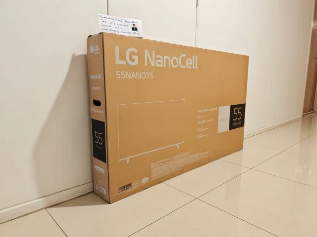 ทีวี LG Nanocell 55" สมาร์ททีวี 4K พร้อมเมจิกรีโมท มือหนึ่ง ประกันศูนย์ซ่อมถึงบ้าน 2 ปี
