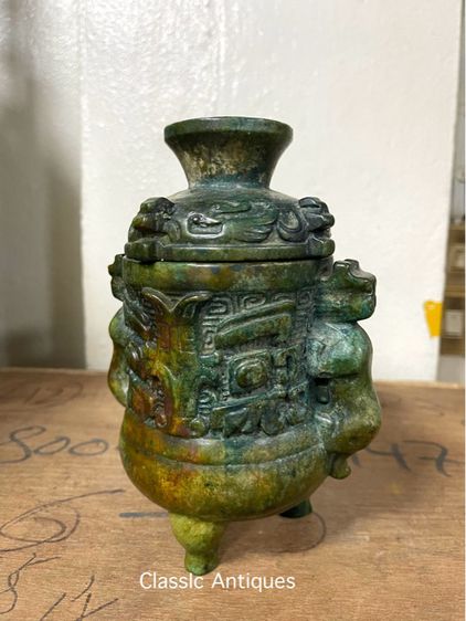 กระถางหิน แกะสลักสะสมB2 รูปที่ 7