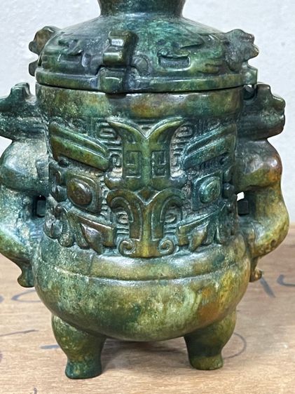 กระถางหิน แกะสลักสะสมB2 รูปที่ 3