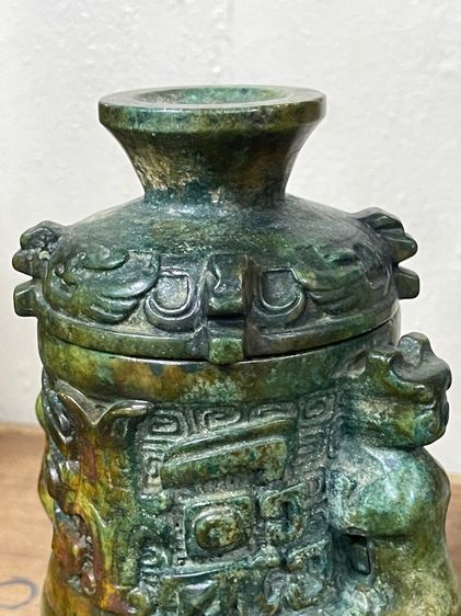 กระถางหิน แกะสลักสะสมB2 รูปที่ 14