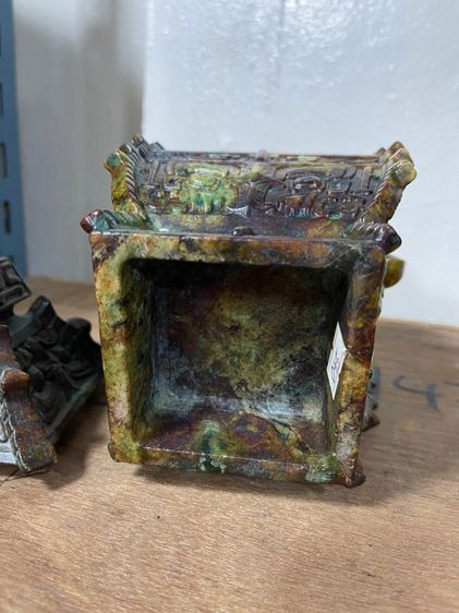 กระถางหิน แกะสลักสะสมB3 รูปที่ 18