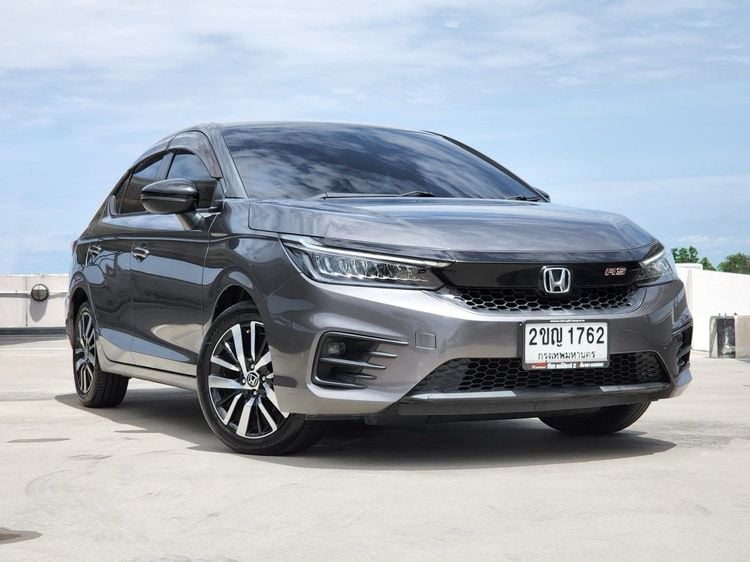 Honda City 2021 1.0 RS Sedan เบนซิน ไม่ติดแก๊ส เกียร์อัตโนมัติ เทา